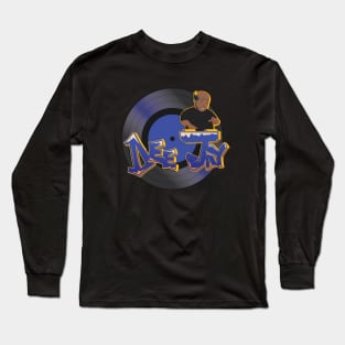 BY Dee Jay Q Big Logo Long Sleeve T-Shirt